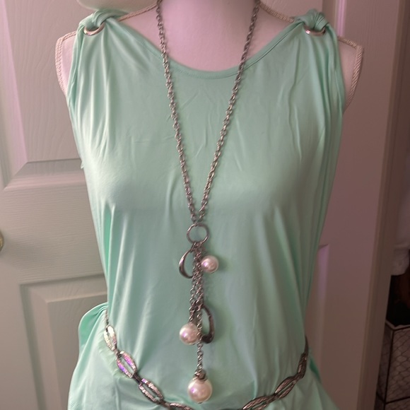 Shorts and matching top seafoam green color super soft and comfortable - Picture 8 of 10